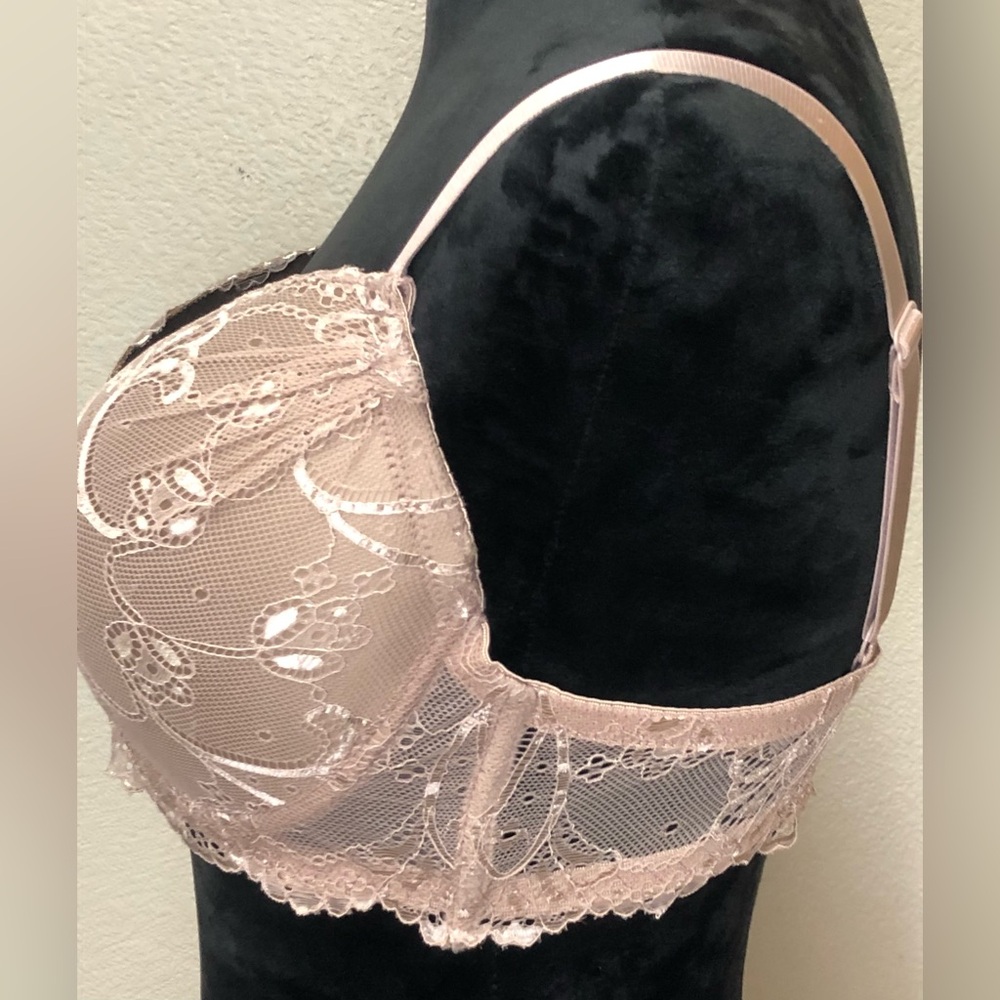 Rene Rofe Floral Lace adjustable Bra 40C - Picture 4 of 16
